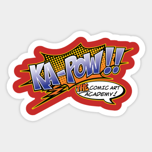 Ka-Pow!! Gold Sticker